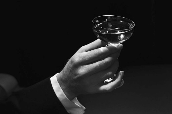 Glass of champagne