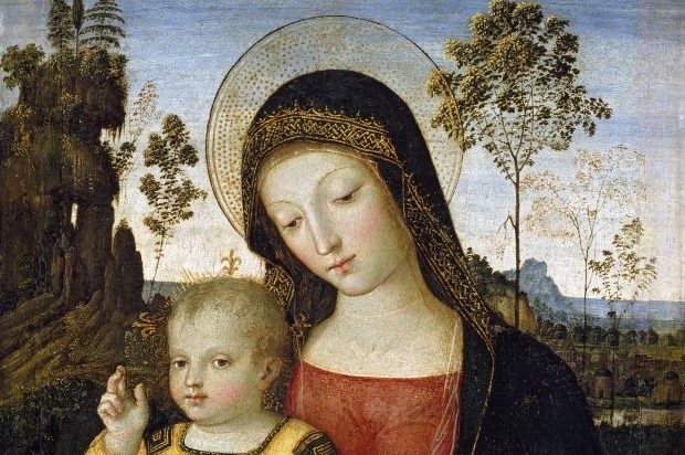 The Virgin Mary.