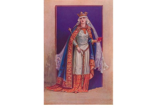 Matilda (circa 1031-1083) was Queen Consort of William the Conqueror. (Photo by The Print Collector/Getty Images)